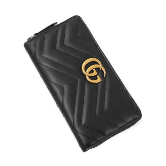 Gucci Handbags - Gucci Iconic Black Continental Pouch